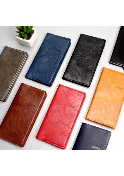 Defterler 2023 A6 2023 Gündem Haftalık Defterler A6 Defter Papelaria Planner Deri Günlüğü Caderno Ofis Not Defteri Cep Not Defteri Diario Takvim (Yurt Dışından)