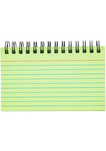 Yeşil Çevre Dostu Kullanışlı Küçük Spiral Defter Hafif Defter Kütüphane Için Akademik (Yurt Dışından)