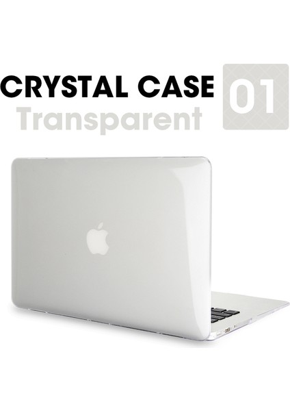 Kristal Şeffaf Hava 11 A1370 A1465 Laptop Kılıfı Apple Macbook Macbook Air Pro Retina Yeni Dokunmatik Bar 11 12 13 15 Inç Sert Laptop Kılıfı 13.3 Çanta Kabuk (Yurt Dışından)