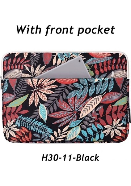 H30-11 Siyah 2016-2022 Mac Pro 13 Marka Laptop Çantası 11,12,13.14.15.6 Inç Su Geçirmez Kılıf Macbook Air Pro M1, Erkek Bayan Kadın Dizüstü Darbeye Dayanıklı Dropship (Yurt Dışından)