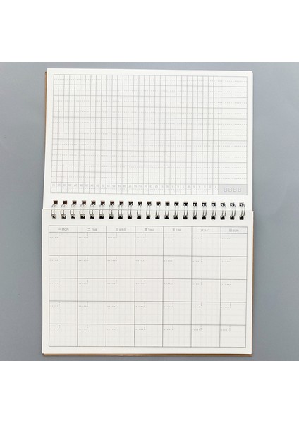 Kraft Aylık Plan Yaratıcı Defterler Gündemler Günlüğü Haftalık Aylık Planlayıcı Öğrenciler Için Spiral Organizatör Kitap Kraft Program Kağıt Ofis Malzemeleri (Yurt Dışından)