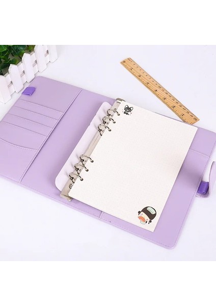 Kural A5 A5 A6 Kawaii 45 Yaprak Gevşek Yaprak Defter Kağıdı Dolum Spiral Ciltleyici Dizin Iç Sayfa Günlük Aylık Haftalık Gündem (Yurt Dışından) indirimleri