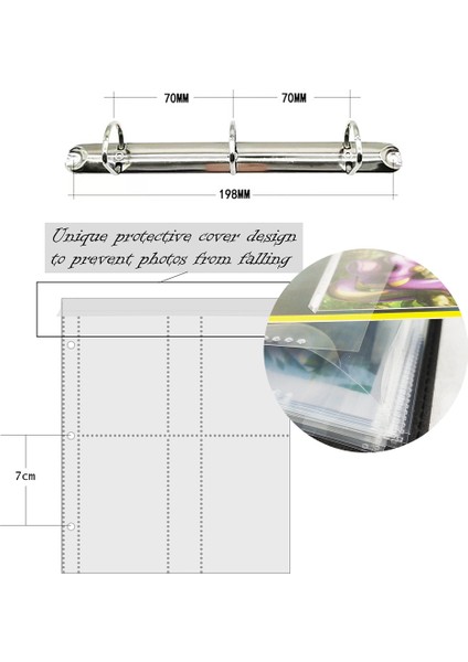 10 Adet 4 Cep 4in Plrbok 10 Parça A5 1 2 4 Cepler 3 Delik Temizle Klasör Dolum Kolu 4×6 10×15 4r Fotoğraflı Defter Fotoğraf Albümü Kart Sayfası (Yurt Dışından) fırsatları