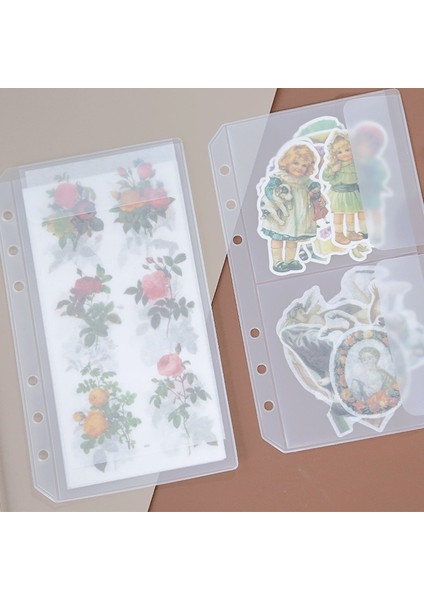 A5 Çift Cepler A7 A4 B5 A5 A6 Etiket Gevşek Yaprak Saklama Çantası Sınıflandırma Etiket Pvc Saklama Kitap Etiket Bandı Dizüstü Bilgisayar Aksesuar Çantası (Yurt Dışından) fiyatları
