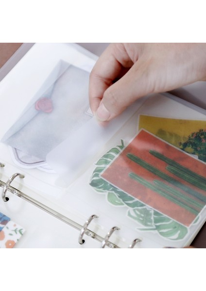 A5 Çift Cepler A7 A4 B5 A5 A6 Etiket Gevşek Yaprak Saklama Çantası Sınıflandırma Etiket Pvc Saklama Kitap Etiket Bandı Dizüstü Bilgisayar Aksesuar Çantası (Yurt Dışından) indirimleri