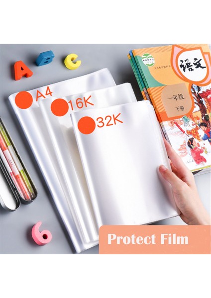 Yapışkan Olmayan A5 Dizüstü A4 A5 B5 10 Sayfa Kapakları Kendinden Yapışkanlı Kitap Kapağı Su Geçirmez Planlamacılar Kitap Kılıfı Öğrenciler Için Sarma Filmleri Koruyucu (Yurt Dışından) fiyatları