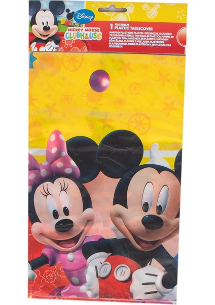 Mickeyy Mouse Parti Masa Örtüsü 120x180cm
