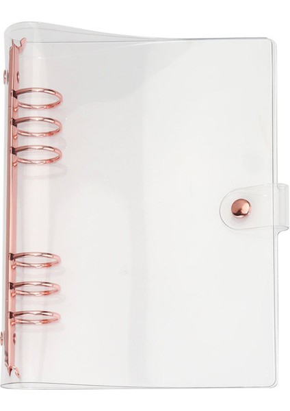 Gül Altın A5 A5 A6 Renkli Pembe Mor Defter Kağıdı Dolum Spiral Ciltleme Dizini Iç Sayfa Günlük Aylık Haftalık Ajanda (Yurt Dışından)