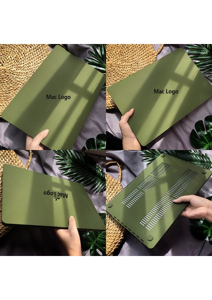 Derin Deniz Mavisi 2021 Pro 14 A2442 Quicksand Sert Kabuk Laptop Kılıfı MacBook Yeni Çip M1 Hava 13 Pro 13 2022 Macbook Pro 14 Pro 16 Yeni Hava 13.6 M2 Yumuşak Kılıf (Yurt Dışından)