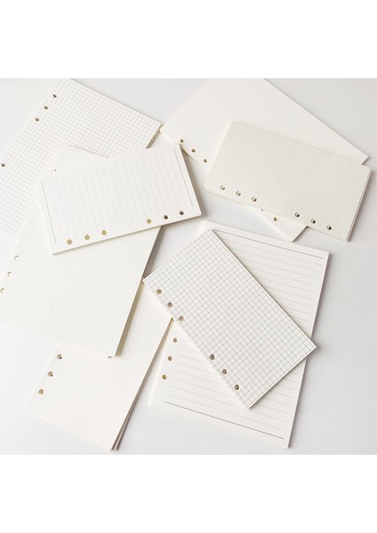 A6 Izgara 6 Delikli Defter A5 A6 Iç Sayfa Dolum Kağıtları Çizgi Izgara Noktalar Yapılacaklar Listesi Günlük Haftalık Aylık Planlayıcı Kitap Içinde Kağıt (Yurt Dışından) fiyatları