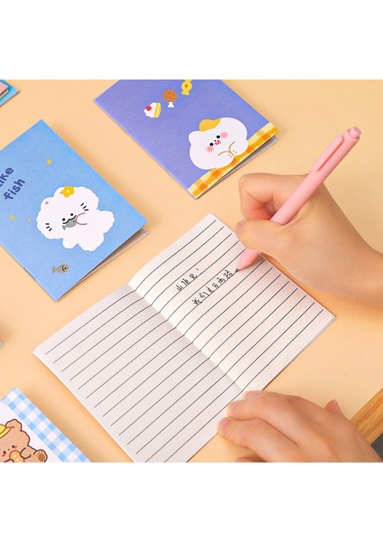 Canavar RANDOM7PCS 7 Adet Kawaii Dizüstü Mini Not Defteri Konu Alıştırma Kitapları Çocuk Dizüstü Bilgisayarlar Hediyeler Ödül Sevimli Not Defteri Kırtasiye Okul Kaynağı (Yurt Dışından)