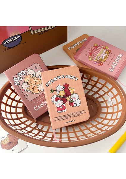 1 Adet Pembe Kawaii Tavşan Dizüstü A7 Mini Cep Not Defteri Günlük Günlük Planlayıcısı Öğrenciler Çocuk Hediye Kore Kırtasiye Okul Ofis (Yurt Dışından) modelleri