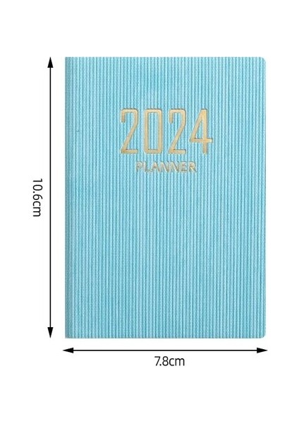 A7 Mini Gündem 2024 Dizüstü Planlayıcı Cep Cuaderno Haftalık Yapılacaklar Listesi Defterler Dergisi Günlüğü Cahier Ofis Aksesuarları Dizüstü Bilgisayar (Yurt Dışından)