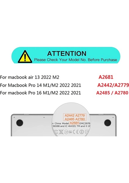 Ispanyolca-Abd Ince Tpu Klavye Kaplaması Için Macbook Air M2 2022 A2681 Ab Abd Ingilizcesi Ispanyolca Rusça Fransızca Arapça Klavye Kapağı Dizüstü Cilt (Yurt Dışından)