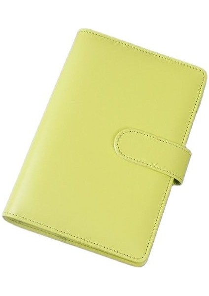 Sarı A5 40 Sayfa Kawaii A5 A6 Gevşek Yaprak Defter Dolum Spiral Bağlayıcı Dizin Kağıdı Iç Sayfalar Günlük Planlayıcı Çizgi Izgara Boş Gündem (Yurt Dışından)