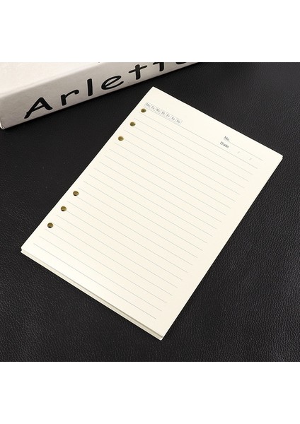 Çizgi A4 A4 B5 A5 A6 A7 Gevşek Yaprak Defter Dolum Spiral Ciltleyici Iç Sayfa Izgarası Boş Çizgi Günlüğü Gündem Planlayıcısıokul Kırtasiye (Yurt Dışından)