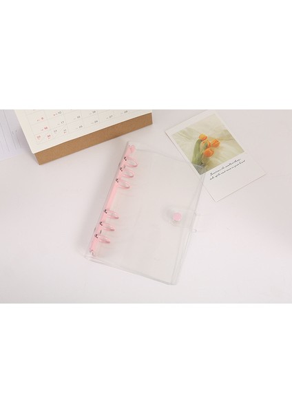 Kiraz Pembe A5 A6/a5 Glitterrose Altın Işıltılı Bling Binder Defter Kapağı Günlüğü Gündem Planlayıcısı Kağıt Kapak Okul Kırtasiye (Yurt Dışından)