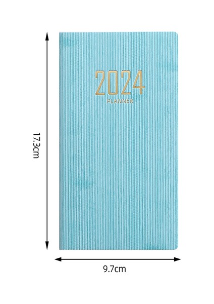 A6 Dizüstü Gündem 2024 Planlayıcısı Cuadernos Yapılacaklar Listesi Günlüğü Aylık Planlayıcısı 2024 Libretas Ofis Aksesuarları Günlük Defteri (Yurt Dışından)