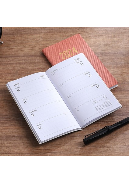 A6 Dizüstü Gündem 2024 Planlayıcısı Cuadernos Yapılacaklar Listesi Günlüğü Aylık Planlayıcısı 2024 Libretas Ofis Aksesuarları Günlük Defteri (Yurt Dışından) indirimleri