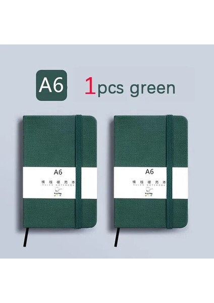 1 Adet A6 Yeşil 1 Adet A6 A7 Mini Dizüstü Taşınabilir Cep Not Defteri Not Günlüğü Planlayıcısı Gündem Organizatör Sketchbook Ofis Okul Kırtasiye 96 Sayfa (Yurt Dışından)