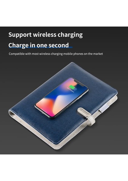 Blk 16GWIRED A5 Kpop R61 Ofis Dizüstü Bilgisayarları Kablosuz Şarj Cihazı Dergisi Planlayıcısı Gündem 16G U Disk Güç Bankası Kayıt Gevşek Yaprak Kağıt Defter (Yurt Dışından) modelleri