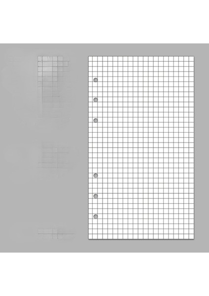 40 Yaprak Izgara Kağıdı A5 14X21CM A5 A6 Gevşek Yaprak Defter Dolum Kağıdı 40 Sayfa Renkli Sayfa 6 Delikli Standart Ciltleyici Günlük Dergisi Gündem Kağıdı Okul Kırtasiye (Yurt Dışından)