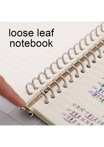 Noktalı Dolum A4 Gevşek Yaprak Defter A5/b5/a4 Halka Bağlayıcı Süt Kağıdı Dolum 60 Sayfa Klasör Okul Malzemeleri Planlayıcısı Aksesuarları Kırtasiye (Yurt Dışından)