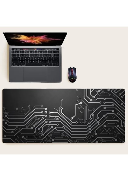 BG-3173 400X800X2MM Sümen, Gaming Mouse Pad, Klavye Mat, Ofis Bilgisayar Masası Dekorasyonu, Yemek Masası Için Kaymaz Mat, Kahve Altlığı (Yurt Dışından)