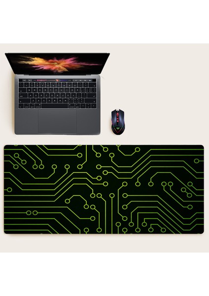 BG-3172 500X1000X2MM Sümen, Gaming Mouse Pad, Klavye Mat, Ofis Bilgisayar Masası Dekorasyonu, Yemek Masası Için Kaymaz Mat, Kahve Altlığı (Yurt Dışından)
