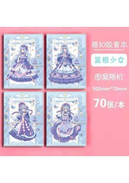 1 Kitap Rastgele 102X72MM Kawaii Mini Taşınabilir Dizüstü Küçük Not Defteri Günlük Notlar Okul Ofis Kırtasiye Taşımaya Uygun Sevimli (Yurt Dışından)