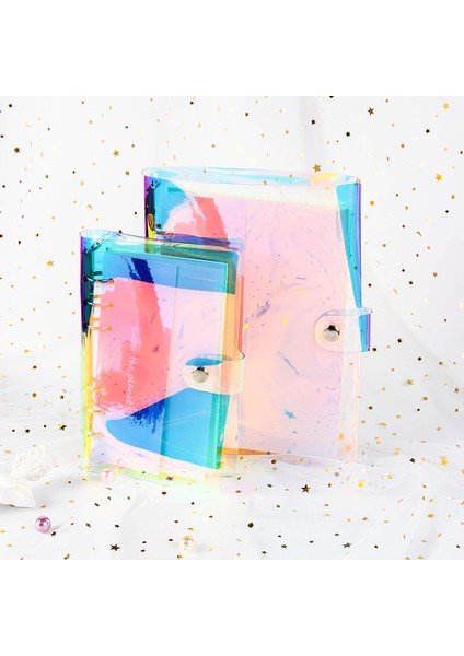 Glitter Pembe A6 Günlüğü 2023 Lazer Defter Planlayıcısı Organizatör Bağlayıcı Kitaplar Dergisi Sketchbook Aksesuarları Günlüğü Ofis Malzemeleri Dizüstü A5 A6 (Yurt Dışından) fırsatları