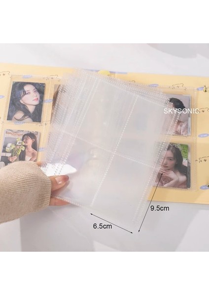4 Gird-10 Adet Skysonıc A5 Krem Elmas Desen Fotoğraf Albümü Kitap Toplayın Kpop Bağlayıcı Kapak Kartpostallar Halka Organizatör Dıy Yedekler Tedarikçiler (Yurt Dışından)