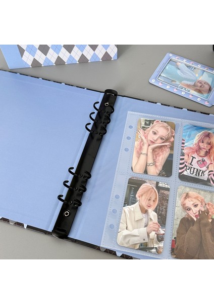 4 Gird-10 Adet Skysonıc A5 Krem Elmas Desen Fotoğraf Albümü Kitap Toplayın Kpop Bağlayıcı Kapak Kartpostallar Halka Organizatör Dıy Yedekler Tedarikçiler (Yurt Dışından) indirimleri
