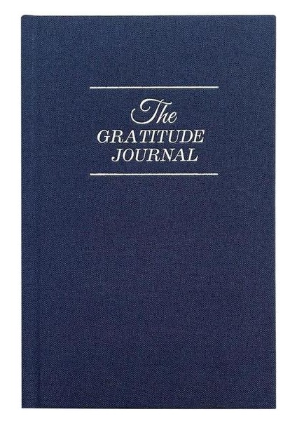 Blue Gratitude Journal Pozitif ve Minnettar Zihin Için Ilham Verici Not Defteri Günlük 5 Dakikalık Kişisel Bakım Kılavuzu Farkındalık Pozitifliği (Yurt Dışından)