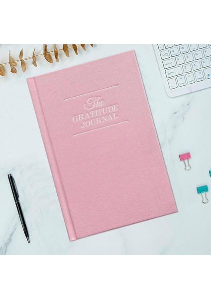 Blue Gratitude Journal Pozitif ve Minnettar Zihin Için Ilham Verici Not Defteri Günlük 5 Dakikalık Kişisel Bakım Kılavuzu Farkındalık Pozitifliği (Yurt Dışından)