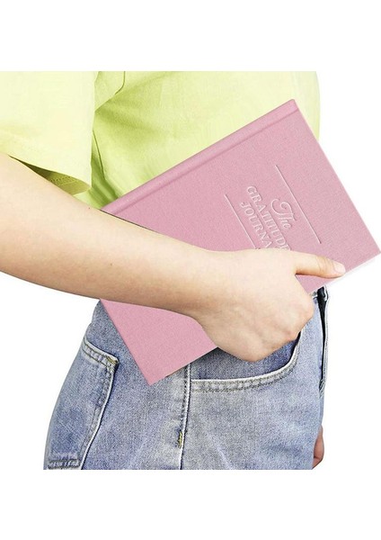 Blue Gratitude Journal Pozitif ve Minnettar Zihin Için Ilham Verici Not Defteri Günlük 5 Dakikalık Kişisel Bakım Kılavuzu Farkındalık Pozitifliği (Yurt Dışından)