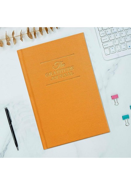 Blue Gratitude Journal Pozitif ve Minnettar Zihin Için Ilham Verici Not Defteri Günlük 5 Dakikalık Kişisel Bakım Kılavuzu Farkındalık Pozitifliği (Yurt Dışından)