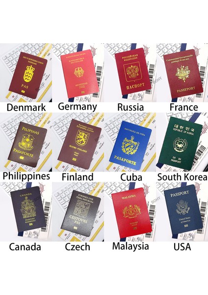 Finlandiya 9X12.5 cm 32 Ülke Pasaport Dizüstü Prop Yaratıcı Hediye Filme Simülasyon Dergisi Kırtasiye Okul Malzemeleri Için (Yurt Dışından) fırsatları