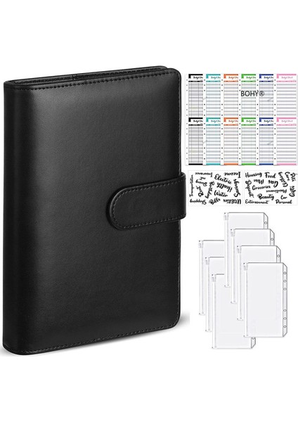 Pembe Kapak A6 2023 Bütçe Bağlayıcı Fermuar Zarflar Organizatör Nakit Zarflar Bütçeleme Para Tasarrufu A6 Planlayıcısı 6 Cepler Etiket Aksesuarları (Yurt Dışından) fiyatları