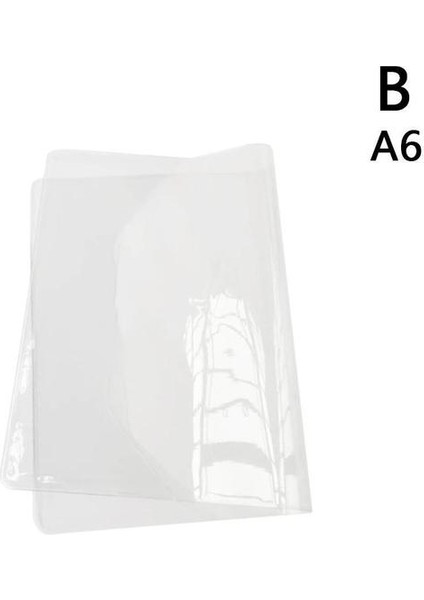 A6 Dropshipping Dıy Şeffaf Pvc Kapak Gömme Okul 1 Sayfalık A6 Hediye Yeni Malzemeleri A5 Günlük Defteri 2020 Ofis H5A7 (Yurt Dışından)