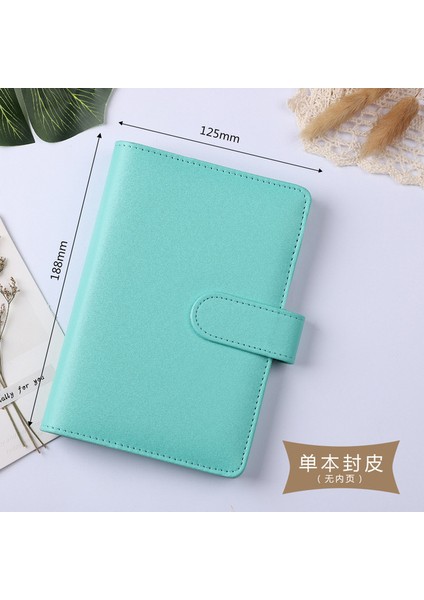 Yeşil Set A5 A5 A6 Pu Deri Defter Bağlayıcı Bütçe Planlayıcısı Organizatör 6 Halka Bağlayıcı 12 Bağlayıcı Cepler ve 1 Sayfalık Bütçe Sayfaları Etikel (Yurt Dışından)