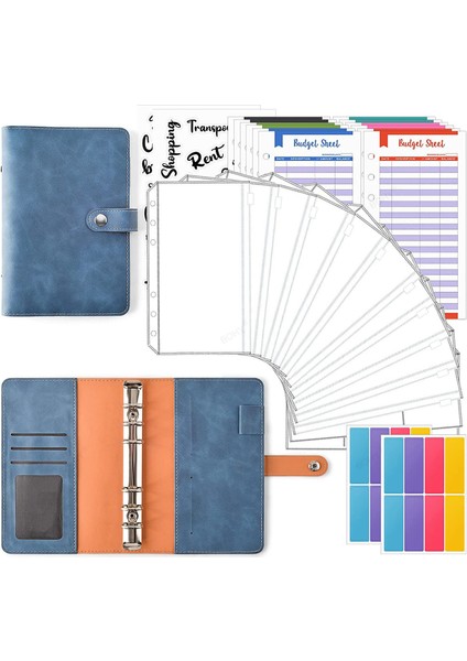 A Renkli Kapak A6 A6 Bağlayıcı Bütçe 6 Delikli Bağlayıcı Cepler Plastik Bağlayıcı Fermuar Planlayıcısı Defter Kapakları Klasör A6 Boyutu Para Tasarruf Zarfı (Yurt Dışından) fiyatları