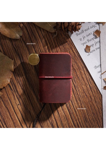 Siyah El Yapımı Vintage Deri Mini Dizüstü Sevimli Seyahat Programı Günlüğü Haftalık Günlük Planlayıcısı Organizatör Dizüstü Kawaii Kırtasiye (Yurt Dışından) indirimleri