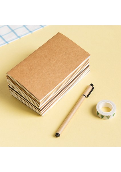 FINANCIAL03 21X11 cm Defter Dergisi Dolum Ekler Deri Seyahat Günlükleri Için Boş Nokta Noktalı Kağıt Günlüğü Planlayıcısı (Yurt Dışından)
