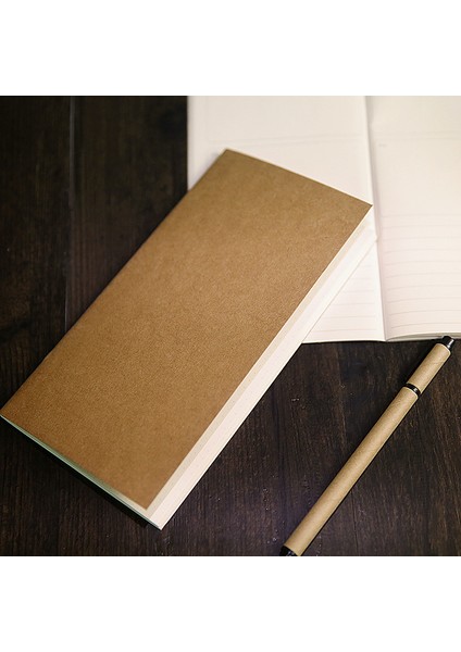 FINANCIAL03 21X11 cm Defter Dergisi Dolum Ekler Deri Seyahat Günlükleri Için Boş Nokta Noktalı Kağıt Günlüğü Planlayıcısı (Yurt Dışından)