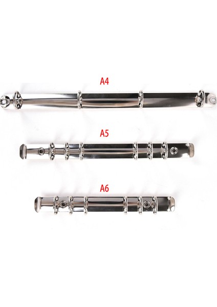 Altın 19MM A6 6 Yüzük Siyah Gümüş Altın Gül Bronz 15/19/25/30 mm Çap A5 A6 A4 Halka Mekanizması (Yurt Dışından)