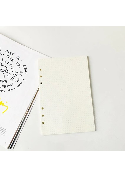 A6 Nokta 6 Delikli Defter A5 A6 Iç Sayfa Doldurma Kağıtları Çizgi Izgara Noktalar Yapılacaklar Listesi Günlük Haftalık Aylık Planlayıcı Kitap Içinde Kağıt (Yurt Dışından) indirimleri