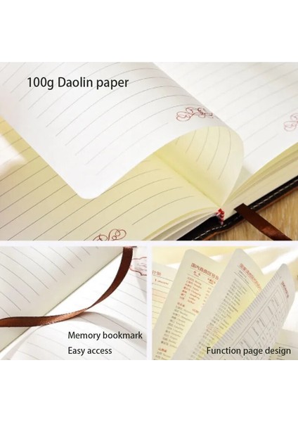 Mavi A5 A5 200 Sayfa Retro Şifre Kitap Kilitli Günlüğü Kalınlaşmış Yaratıcı El Defter Öğrenci Not Defteri Kırtasiye Dizüstü Bağlayıcı (Yurt Dışından) indirimleri