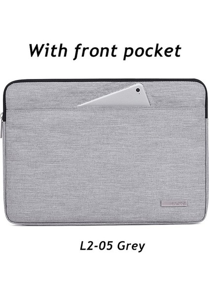 L2-05 Gri 2016-2022 Mac Pro 13 Marka Laptop Çantası 11,12,13.14.15.6 Inç Su Geçirmez Kılıf Macbook Air Pro M1, Erkek Bayan Kadın Dizüstü Darbeye Dayanıklı Dropship (Yurt Dışından)