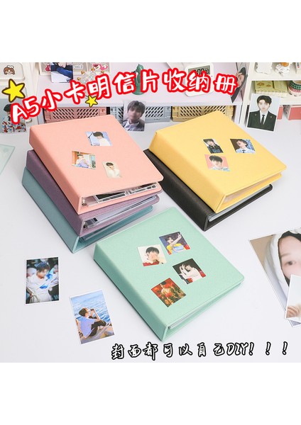 25 Adet A5 A5 3 Inchesalbum Fotocard Bağlayıcı Instax Mini Albüm Karalama Defteri Fotoğraflar Için Kitap Toplayın Kpop Kart Bağlayıcı (Yurt Dışından) indirimleri